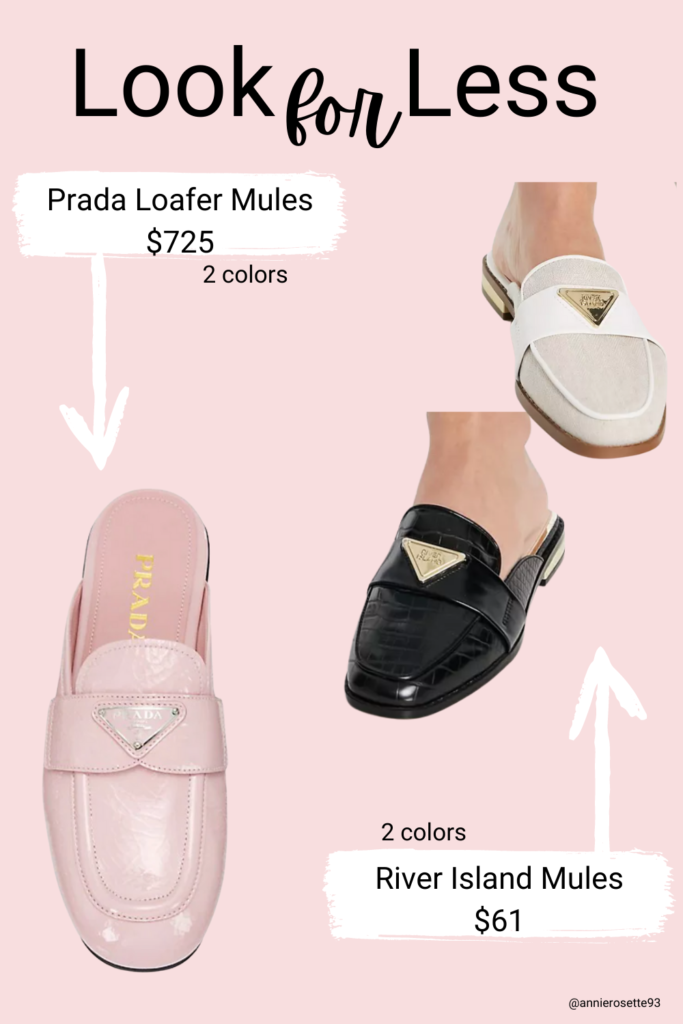 Prada Loafer Mules