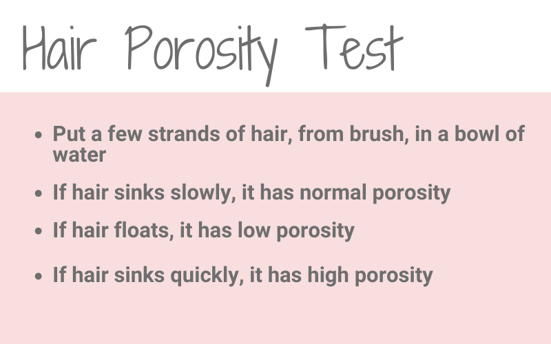 hair porosity test
