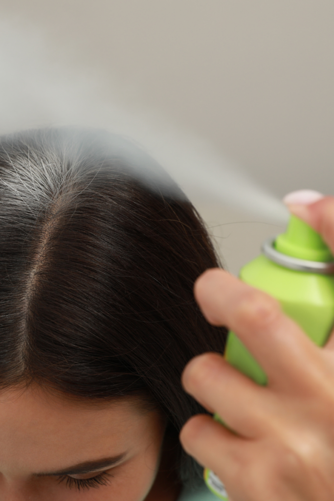 How to get rid of greasy hair fast 
