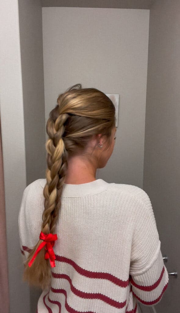 christmas hairstyles braids