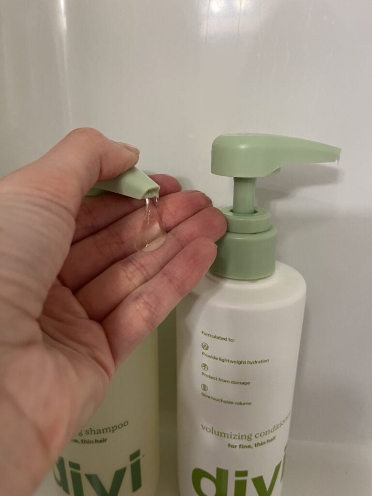 divi volumizing shampoo consistency
