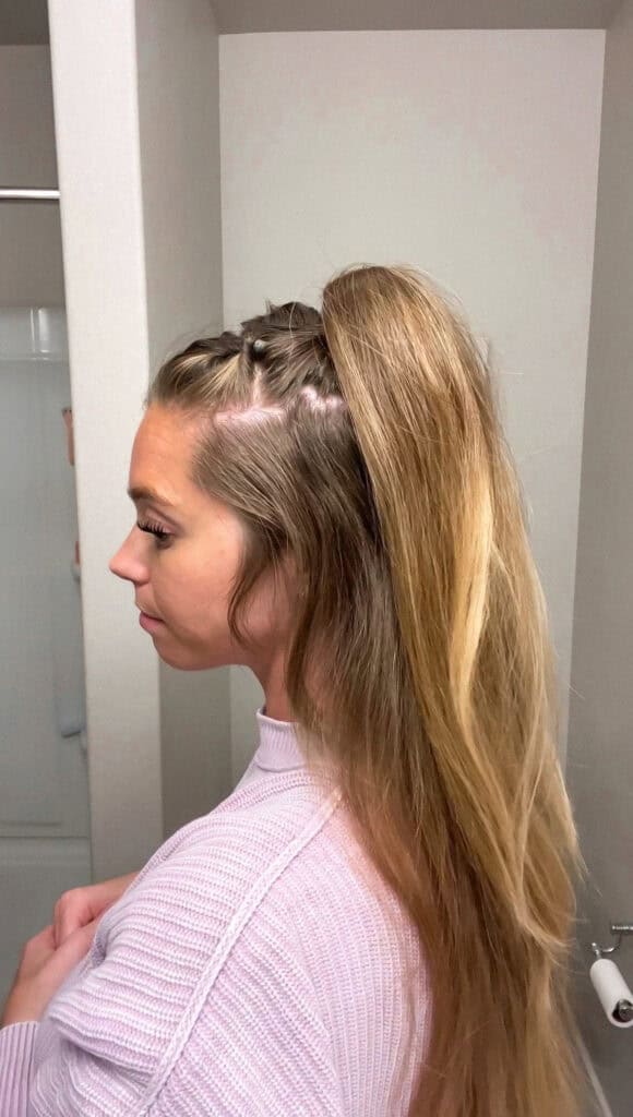 half up half down hair styles