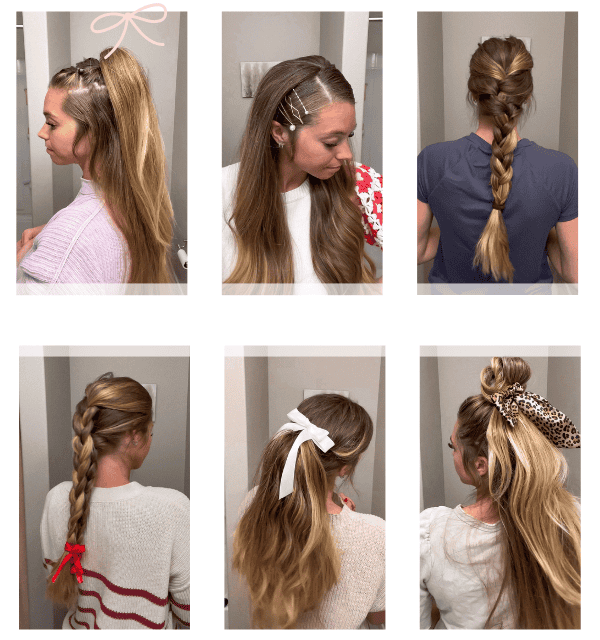 christmas hair ideas