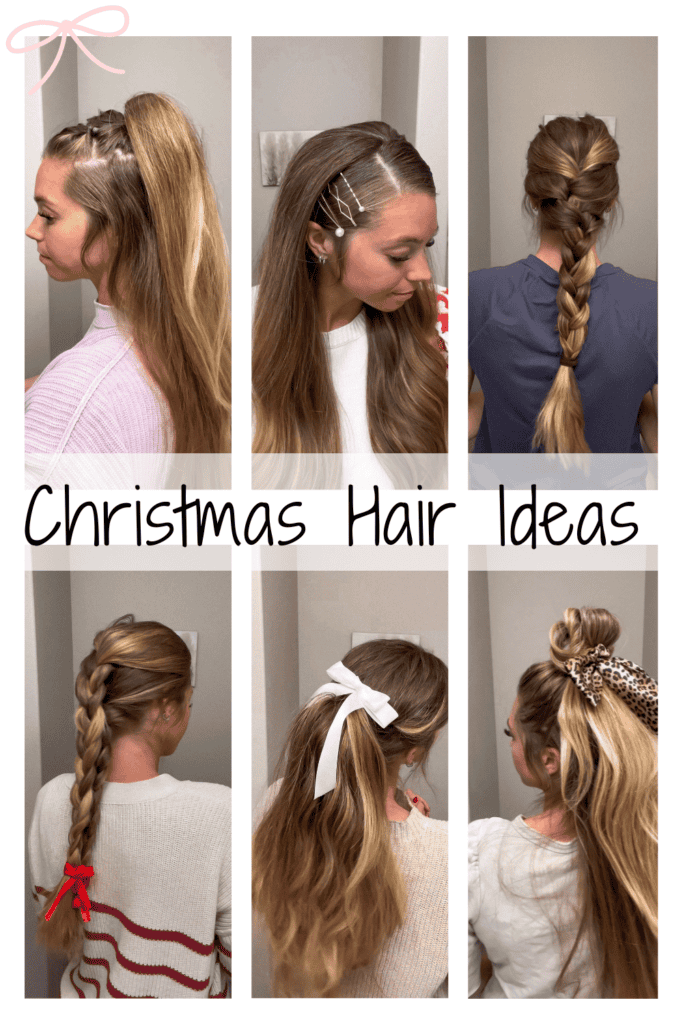 easy christmas hair ideas